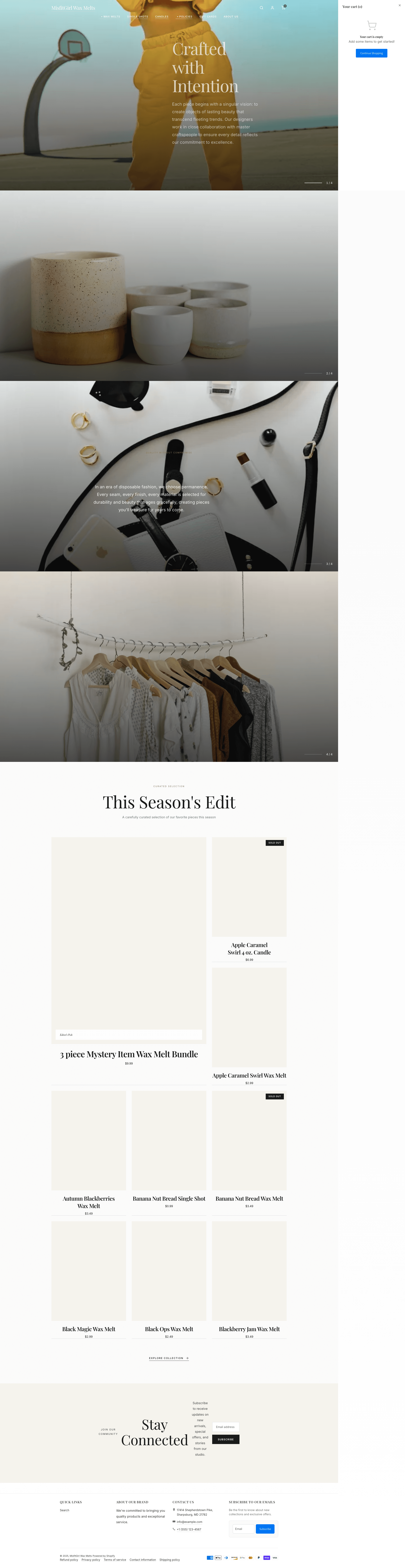 LiteStep Clarity Theme - Homepage with scrollytelling and magazine layouts